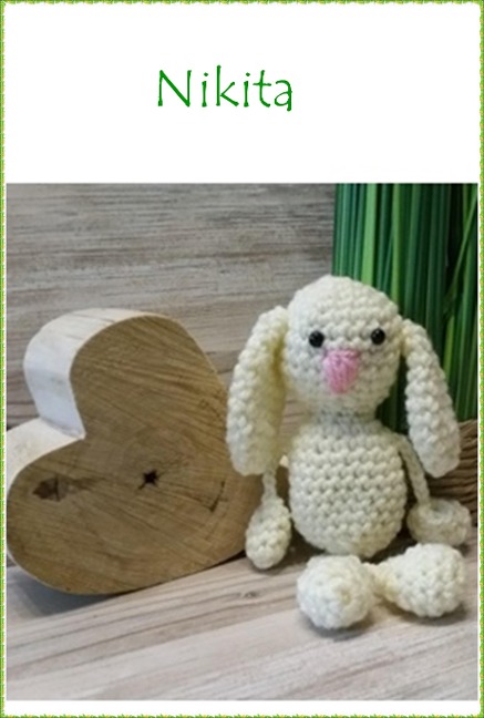 Häkelanleitung Hase Nikita 20 cm - Kerstin Münchehofe