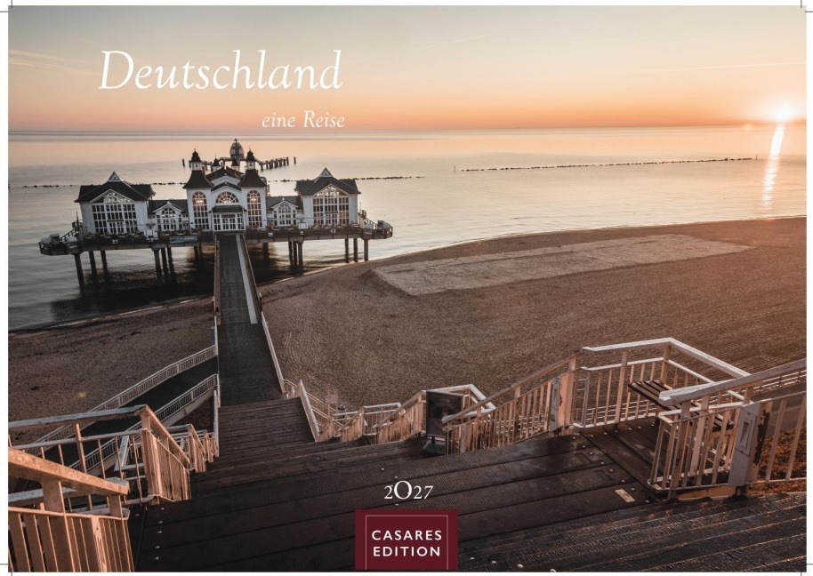 Deutschland Kalender 2027 - Wandkalender | Fotokalender Deutschland 35x24cm - stimmungsvolle Natur, Architektur und Sehenswürdigkeiten - 