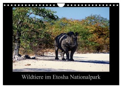 Cover-Bild zum Titel 'Wildtiere im Etosha Nationalpark (Wandkalender 2026 DIN A4 quer), CALVENDO Monatskalender' von 'Ewald Steenblock'