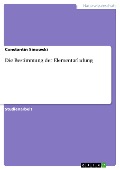 Cover-Bild zum Titel 'Die Bestimmung der Elementarladung' von 'Constantin Sinowski'