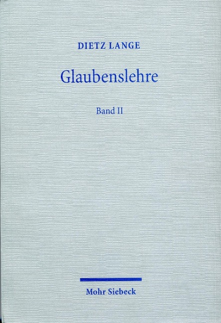 Glaubenslehre - Dietz Lange