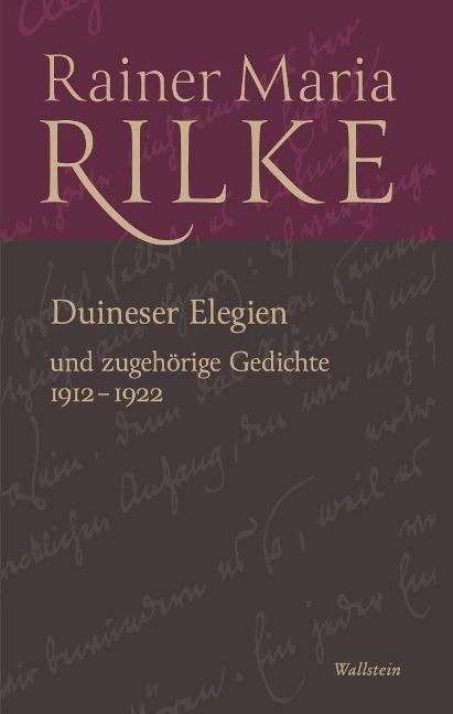 Duineser Elegien - Rainer Maria Rilke