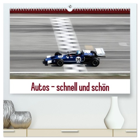 Autos - schnell und schön (hochwertiger Premium Wandkalender 2024 DIN A2 quer), Kunstdruck in Hochglanz - Michael Reiss
