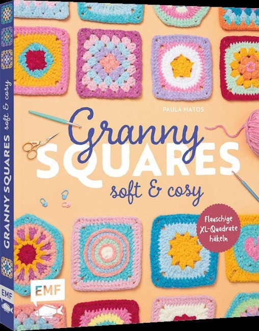 Granny Squares - soft und flauschig häkeln mit @elealindadesign - Paula Matos