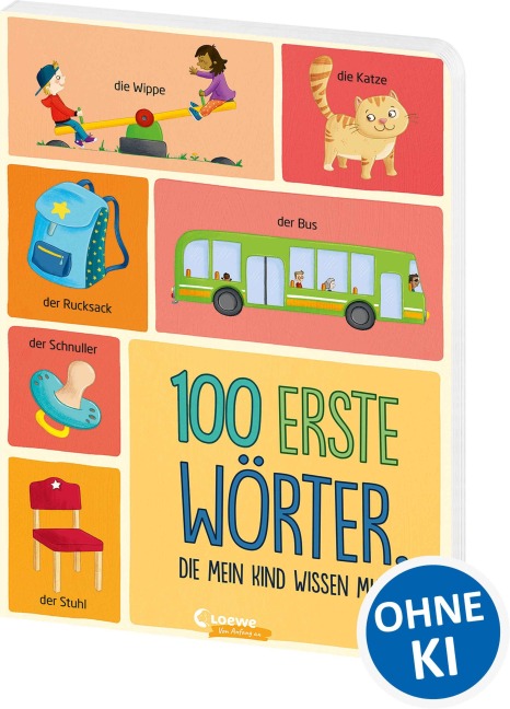 100 erste Wörter, die mein Kind wissen muss - 