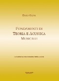 Cover-Bild zum Titel 'Fondamenti di teoria e acustica musicale' von 'Enzo Oliva'