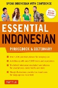 Cover-Bild zum Titel 'Essential Indonesian Phrasebook & Dictionary' von 'Hannigan'