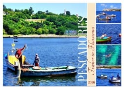 Cover-Bild zum Titel 'Pescadores - Fischer in Havanna (Wandkalender 2026 DIN A4 quer), CALVENDO Monatskalender' von 'Henning von Löwis of Menar'