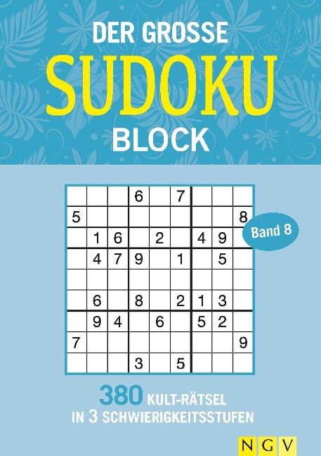 Der große Sudoku-Block Band 8 - 
