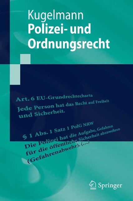 Polizei- und Ordnungsrecht - Dieter Kugelmann