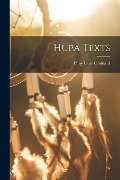 Hupa Texts - Pliny Earle Goddard