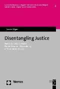 Cover-Bild zum Titel 'Disentangling Justice' von 'Sandra Gilgen'