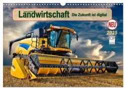 Landwirtschaft - die Zukunft ist digital (Wandkalender 2025 DIN A3 quer), CALVENDO Monatskalender - Peter Roder