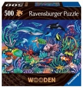 Cover-Bild zum Titel 'Adult puzzle 500 Teile - Unten im Meer' von ''