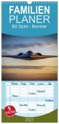 Cover-Bild zum Titel 'Familienplaner 2027 - B2 Spirit - Bomber mit 5 Spalten (Wandkalender, 21 x 45 cm) CALVENDO' von 'Torsten Irmer'