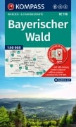 Cover-Bild zum Titel 'KOMPASS Wanderkarten-Set 198 Bayerischer Wald (3 Karten) 1:50.000' von ''