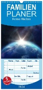 Familienplaner 2024 - Ferne Welten mit 5 Spalten (Wandkalender, 21 x 45 cm) CALVENDO - Markus Gann (Magann)