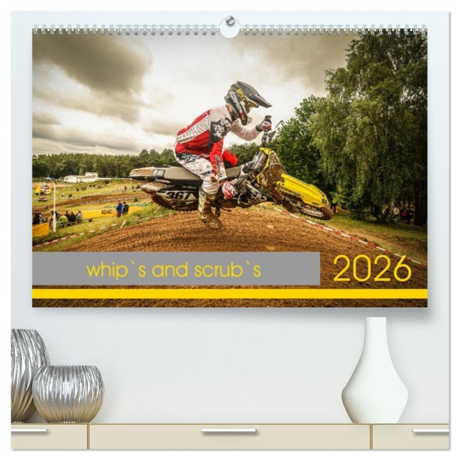 whip`s and scrub`s (hochwertiger Premium Wandkalender 2026 DIN A2 quer), Kunstdruck in Hochglanz - Arne Fitkau Fotografie & Design
