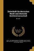 Cover-Bild zum Titel 'GER-ZEITSCHRIFT FUR DEUTSCHES' von 'Georg 1809-1888 Ed Beseler, Otto 1831-1887 Ed Stobbe'
