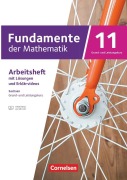 Cover-Bild zum Titel 'Fundamente der Mathematik 11. Schuljahr - Sachsen - Arbeitsheft mit Lösungen und Erkärfilmen' von ''