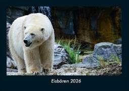Cover-Bild zum Titel 'Eisbären 2026 Fotokalender DIN A4' von 'Tobias Becker'