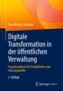 Cover-Bild zum Titel 'Digitale Transformation in der öffentlichen Verwaltung' von 'Hans Werner Streicher'