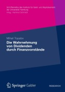 Cover-Bild zum Titel 'Die Wahrnehmung von Dividenden durch Finanzvorstände' von 'Mihail Topalov'