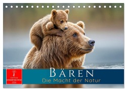 Cover-Bild zum Titel 'Bären - Die Macht der Natur (Tischkalender 2026 DIN A5 quer), CALVENDO Monatskalender' von 'Roder Roder'