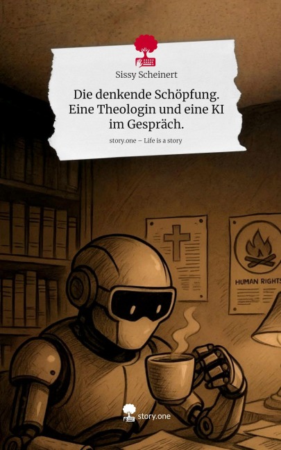 Die denkende Schöpfung. Eine Theologin und eine KI im Gespräch.. Life is a Story - story.one - Sissy Scheinert