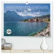 Cover-Bild zum Titel 'WUNDERBARER GARDASEE Riva del Garda und Torbole (hochwertiger Premium Wandkalender 2026 DIN A2 quer), Kunstdruck in Hochglanz' von 'Melanie Viola'