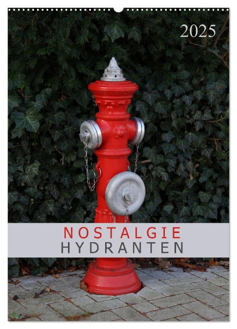 Nostalgie Hydranten (Wandkalender 2025 DIN A2 hoch), CALVENDO Monatskalender - SchnelleWelten SchnelleWelten