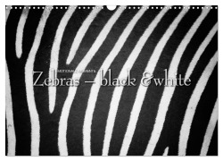 Cover-Bild zum Titel 'Emotionale Momente: Zebras - black & white. (Wandkalender 2026 DIN A3 quer), CALVENDO Monatskalender' von 'Ingo Gerlach GDT'