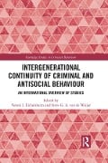 Cover-Bild zum Titel 'Intergenerational Continuity of Criminal and Antisocial Behaviour' von ''