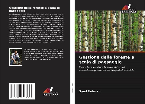 Gestione delle foreste a scala di paesaggio - Syed Rahman