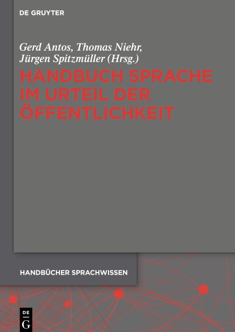 Handbuch Sprache im Urteil der Öffentlichkeit - 