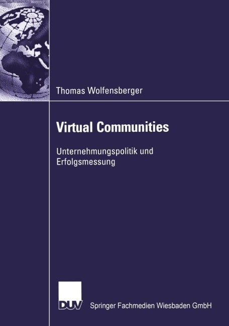 Virtual Communities - Thomas Wolfensberger