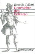 Cover-Bild zum Titel 'Geschichte des Belcanto' von 'Rodolfo Celletti'