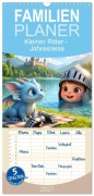 Cover-Bild zum Titel 'Familienplaner 2027 - Kleiner Ritter - Jahresreise mit 5 Spalten (Wandkalender, 21 x 45 cm) CALVENDO' von 'Liam Blue'