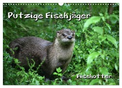 Cover-Bild zum Titel 'Putzige Fischjäger (Wandkalender 2026 DIN A3 quer), CALVENDO Monatskalender' von 'Martina Berg'