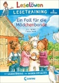 Cover-Bild zum Titel 'Leselöwen Lesetraining 2. Klasse - Ein Fall für die Mädchenbande' von 'Eva Hierteis'