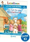 Cover-Bild zum Titel 'Leselöwen Lesetraining 2. Klasse - Ein Fall für die Mädchenbande' von 'Eva Hierteis'