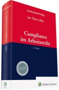 Cover-Bild zum Titel 'Compliance im Arbeitsrecht' von 'Jan Tibor Lelley'