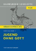 Cover-Bild zum Titel 'Jugend ohne Gott' von 'Ödön Von Horváth'