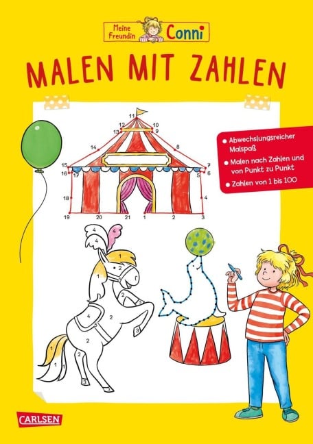 Conni Gelbe Reihe (Beschäftigungsbuch): Malen mit Zahlen - Hanna Sörensen