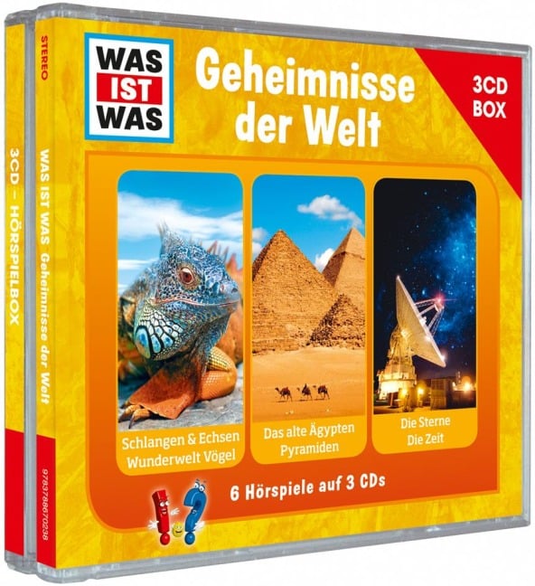 Was ist was Hörspielbox: Geheimnisse der Welt - Manfred Baur, Kurt Haderer