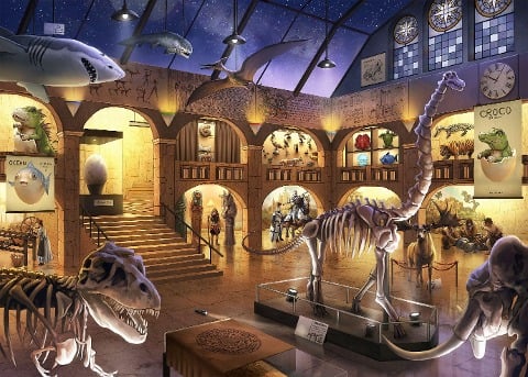 Ravensburger EXIT Puzzle Kids - 12925 Im Naturkundemuseum - 368 Teile Puzzle für Kinder ab 9 Jahren, Kinderpuzzle - 
