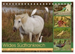 Cover-Bild zum Titel 'Wildes Südfrankreich (Tischkalender 2027 DIN A5 quer), CALVENDO Monatskalender' von 'René Schaack'