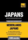 Cover-Bild zum Titel 'Thematische woordenschat Nederlands-Japans - 5000 woorden' von 'Andrey Taranov'