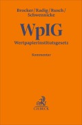Cover-Bild zum Titel 'Wertpapierinstitutsgesetz. WpIG' von ''