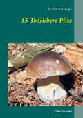 Cover-Bild zum Titel '13 Todsichere Pilze' von 'Karl Schönafinger'